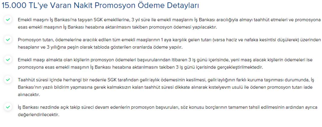 İŞ BANKASI'NIN YENİ KAMPANYASI EMEKLİNİN CEBİNİ DOLDURACAK: 15.000+ 5.000 TL'lik nakit anında cepte! 6